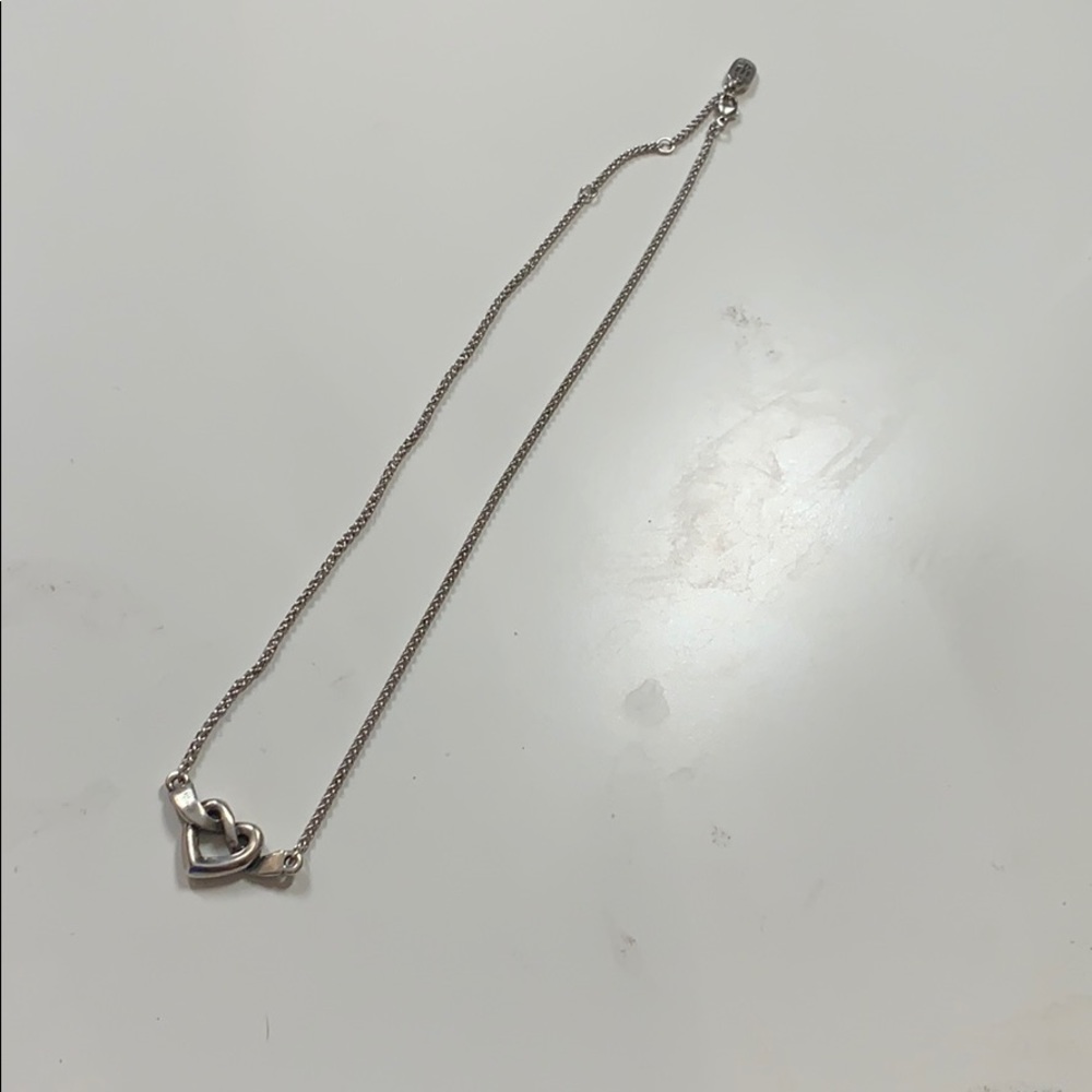 James Avery heart knot necklace
